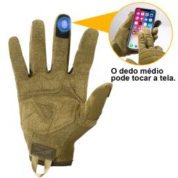 Dedo Completo Luvas Táticas ao Ar Livre, Luvas, Tela Sensível ao Toque, Esporte de Treinamento, Escalada, Tiro, Caça, Equitação, Ciclismo, Antiderrapante - Image 2