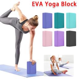 2 pçs eva bloco de yoga antiderrapante blocos de treinamento de ginásio à prova de umidade blocos de construção de yoga moldar o corpo blocos de yoga para meditação - Image 1