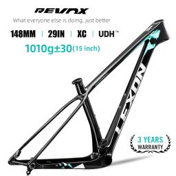 2024 lexon carbono mtb quadro 29er mountain bike quadro 980g boost 148mm udh mtb quadro de carbono completo cabo interno quadro peças ciclismo - Image 6