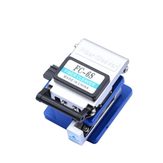 Kit de Ferramentas Fibra Cutelo para Conexão Fria FTTH com Cortador de Cabo e 16 Lâminas de Precisão FC-6S