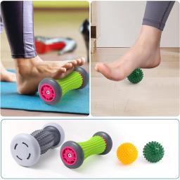 Rolo de pé para fascite plantar e massageador de pés de neuropatia para alívio de fascite plantar ferramenta de reflexologia de neuropatia - Image 4