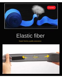 Premium Boxe Elástico Luvas De Bandagem De Algodão, Polegar Loop, Protetor De Pulso para MMA, Kickboxing, Muay Thai, Artes Marciais, Envoltórios De Mão, 2 Pcs - Image 6