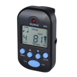M50 Mini Profissional Clip-on LCD Digital Rhythm Metronome, guitarra, violino, baixo, cordas Acessórios Instrumento - Image 5
