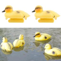 Pato flutuante estátua para decoração do jardim, estatueta, decoração do gramado, caça Decoy, 2PCs - Image 4