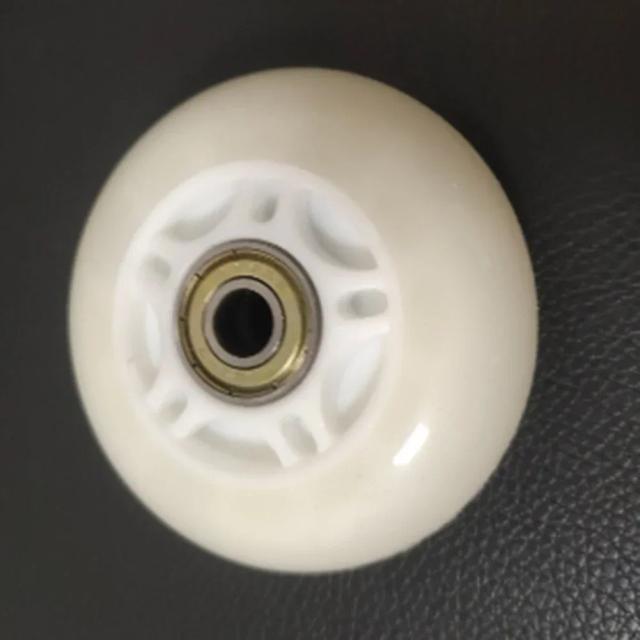 Rodas de Skate para Hóquei em Linha ao Ar Livre 64mm, 70mm e 72mm com Alta Elasticidade e Rolamento Glitter para Patinação Deslizante
