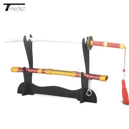 Espada de madeira Display Holder, Samurai Katana, Wakizashi, Tanto, Faca Varinha Mágica, Suporte Suporte Rack - Image 2
