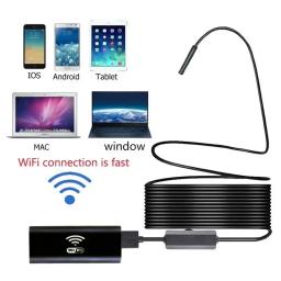 Câmera subaquática HD para Fish Finder, IP67 impermeável, dispositivo de pesca visual, conexão WiFi, telefone celular, tablet, iluminação 8LED - Image 2