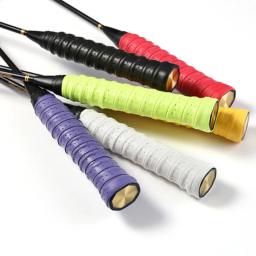 Raquete de tênis Overgrips, Fita antiderrapante suor, Envoltórios absorventes, Badminton Racquet OverGrip, Pesca Skidproof Sweat Band Grip, 1Pc - Image 3