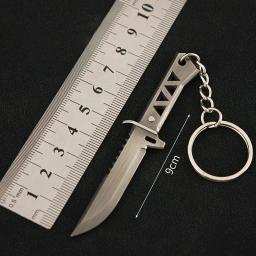 Xenohunter faca corpo a corpo brinquedo modelo, Valorant Arma, Metal Game Reaver, Coleção Chaveiro Periférico, Desktop Display, 9cm - Image 3