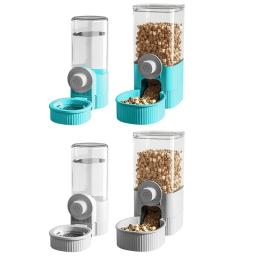 Tigela comida automática para animais estimação, tigela água para cães, gaiola suspensa, dispensador água - Image 1