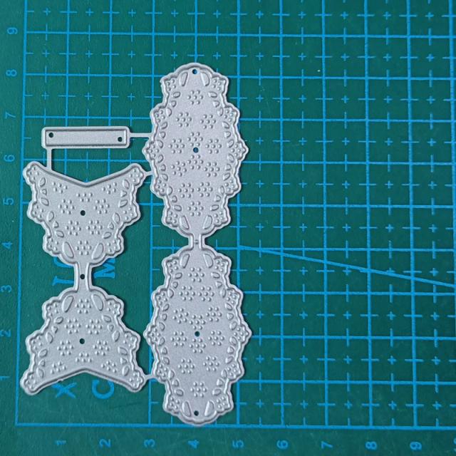 Molde de Corte em Metal para Scrapbooking e Artesanato: Lâmina, Soco e Stencils para Decoração de Cartões de Papel