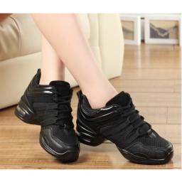 Meninas meninos sapatos de dança esportes recurso moderno dança jazz sola macia respiração sapatos de dança tênis crianças criança prática sapatos - Image 6