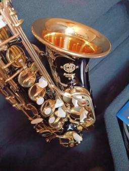 Saxofone Alto profissional com caso, Mark VI, Eb, preto, E-Flat, instrumento musical, alta qualidade, novo - Image 4
