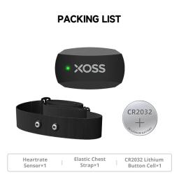 Xoss x2 cinta no peito monitor de sensor de freqüência cardíaca vórtice ant + saúde sem fio inteligente bicicleta velocidade e cadência sensor - Image 6