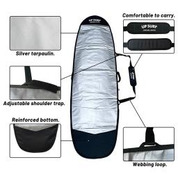 Easy Carry Surfing Board Bag, Funboard Bolsa de Viagem protetora, Wakesurf Board Bag, tem cinta, alta qualidade, 7.0 7.6 8.0 - Image 3