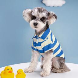 Camisa polo casual para cães, roupas pequenas e médias para animais, roupas de cachorro, camiseta de gatos - Image 3