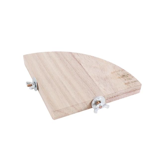 Suporte de Madeira para Pássaros e Papagaios com Brinquedos e Poleiros para Gaiolas - Acessórios para Pets e Hamsters