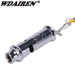 Apito em aço inoxidável de alta frequência, apito de decibel de alta frequência, balanço de vida, metal, visual externo, sobrevivência - Image 1