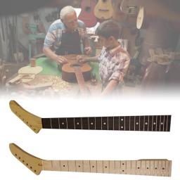 Guitarra Elétrica De Madeira Com Alça De Fingerboard, Peças De Instrumento Musical De Cordas, 22 Trants, 831C - Image 4