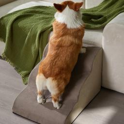 Anti-Slip Memória Espuma Escadas Sofá para Pequeno Cão, Cat Ramp, Puppy Ladder, 2 ou 3 Passos Escadas, cão Suprimentos - Image 6
