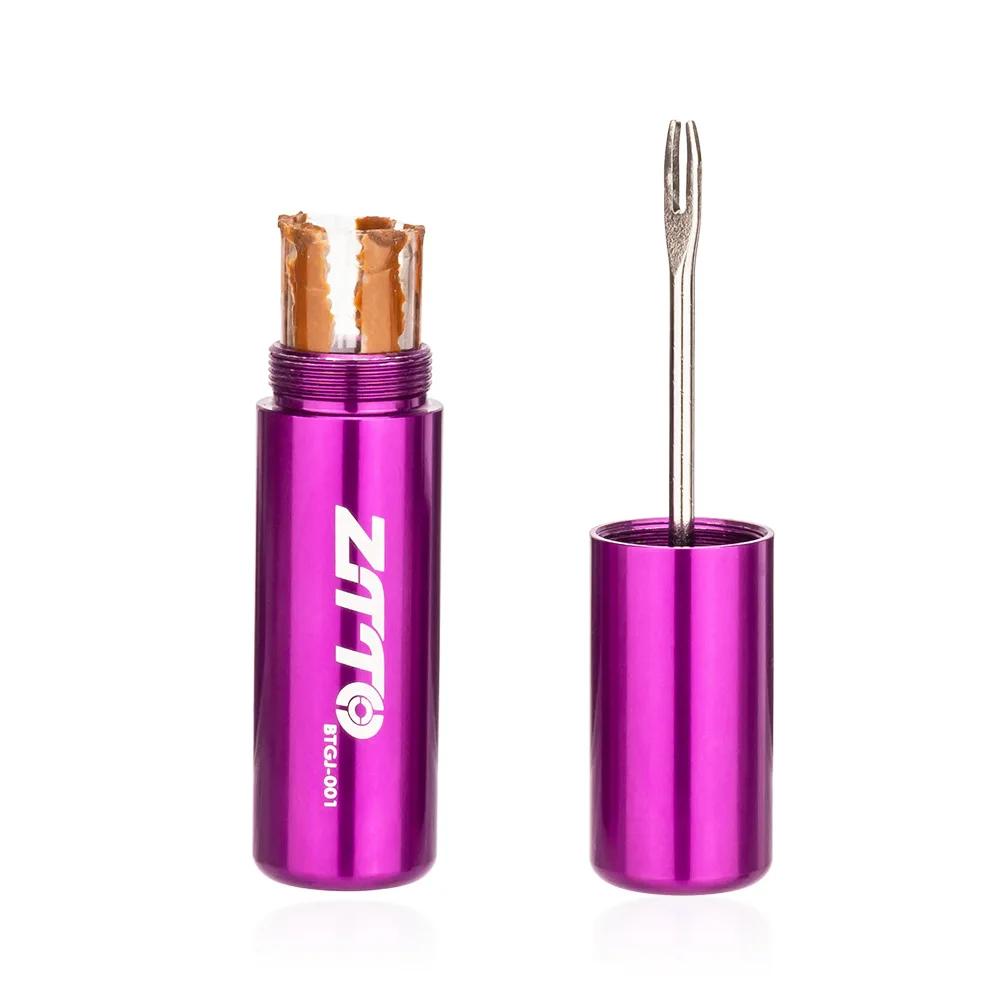 Ztto bicicleta tubeless pneu kit de reparo rápido para mtb e pneus da bicicleta estrada barra extremidade escondido ferramenta componentes integrados - Image 1
