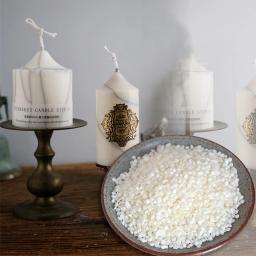 Cera De Soja Natural para Fabricação De Vela, Velas Enceradas, Material De Pavios, Presente Artesanal, Suprimentos DIY, 50g, 100g - Image 3