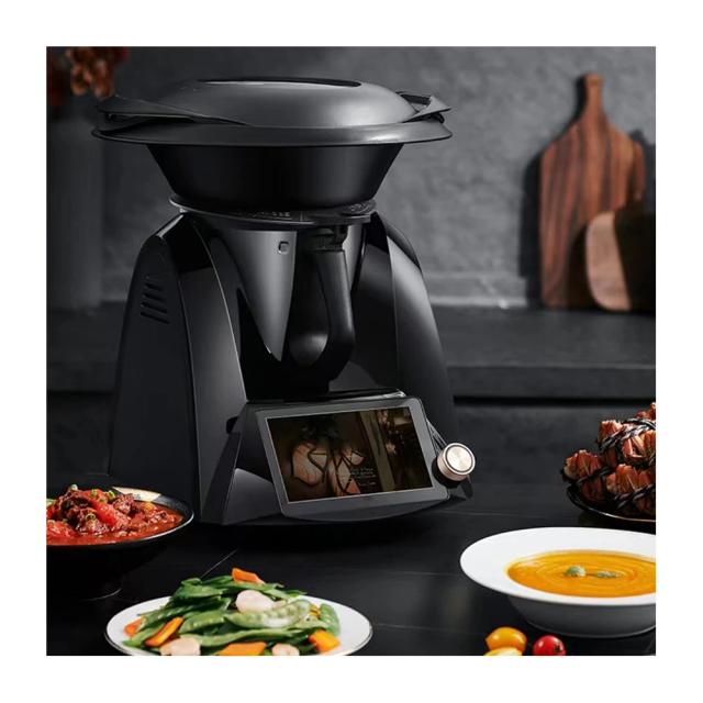 Robô de Cozinha Multifuncional: Seu Processador de Alimentos e Fogão Completo em Um Só Equipamento