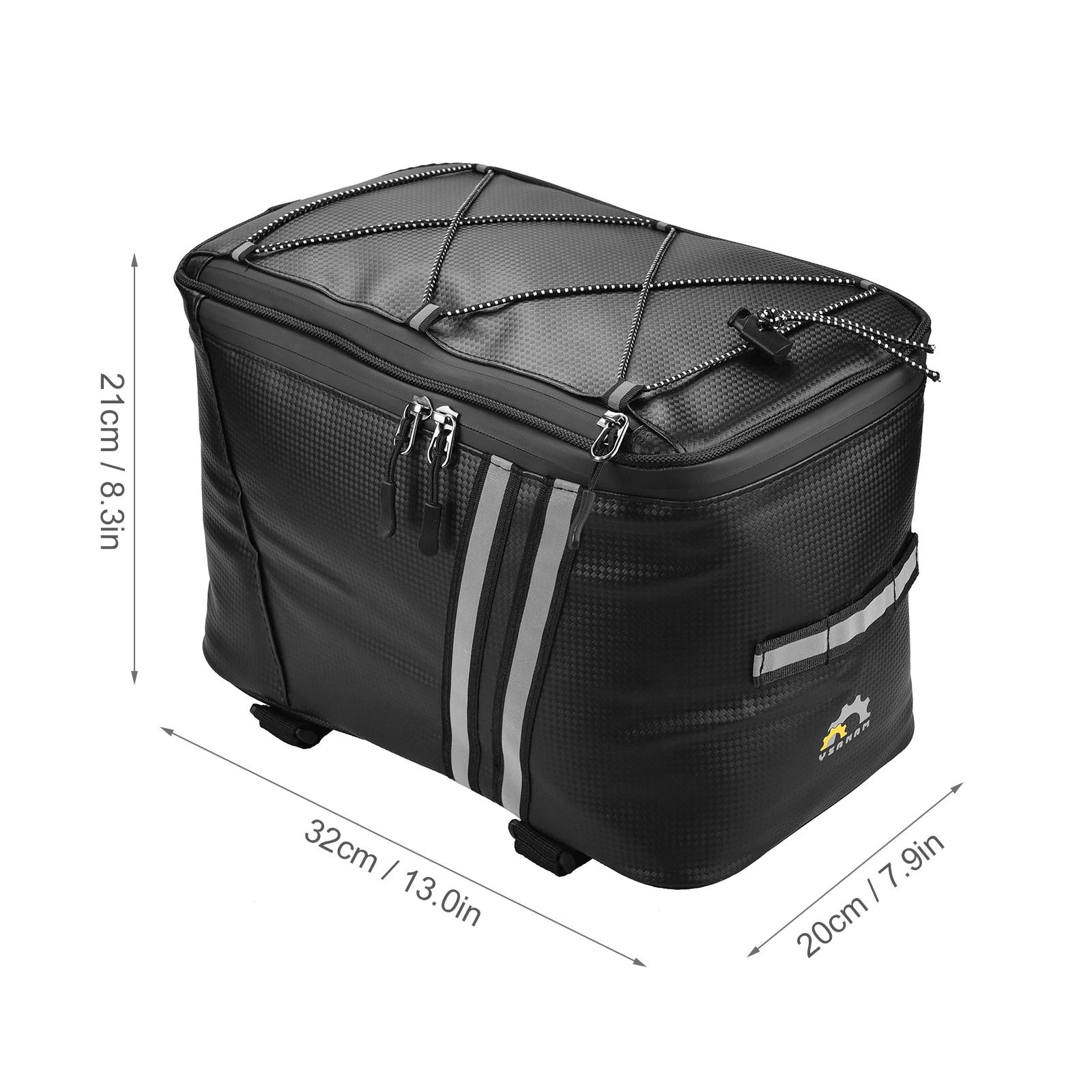 YSANAM-Impermeável Bike Rack Bag com Isolamento Térmico Compartimento, Bicicleta Trunk, MTB Ciclismo Cooler - Image 1