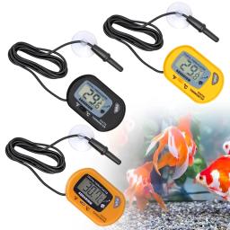 LCD Digital aquário termômetro, Sensor tanque de peixes com sonda, Detector de temperatura eletrônico, À prova d'água, Pet Shop - Image 4