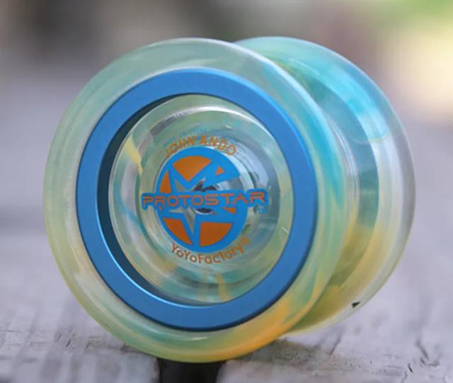 Yoyo Prototstar YYF para Atletismo: Anel de Alumínio Externo, Dead Sleep para 1A e 5A - Nova Chegada