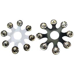 New Drum Cymbals Hi Hat Tamborim Drum Set Alloy Bells Percussão Instrument Acessórios - Image 1
