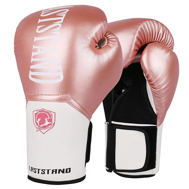 10 12 14oz luvas de boxe muay thai para homens mulheres luva de treinamento de couro do plutônio para luta kickboxing equipamentos de artes marciais mistas - Image 1