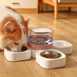 Kimpets Multi Bowl para cão e gato, Grande capacidade para água potável e alimentação, seco e molhado, Pet Shop - Image 3