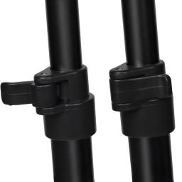 FL-13D Suporte de violino, estrutura de travamento automático, altura ajustável, tripé dobrável, suporte de arco para guitarras, baixo - Image 5