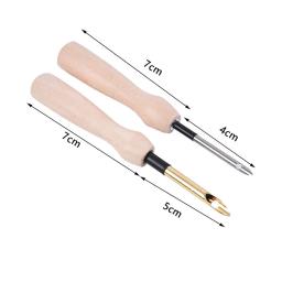 Tricô Bordado Pen Handle, Craft Punch Needle, DIY Tool, Acessórios de costura, 3.5mm, 5mm, 1Pc - Image 5