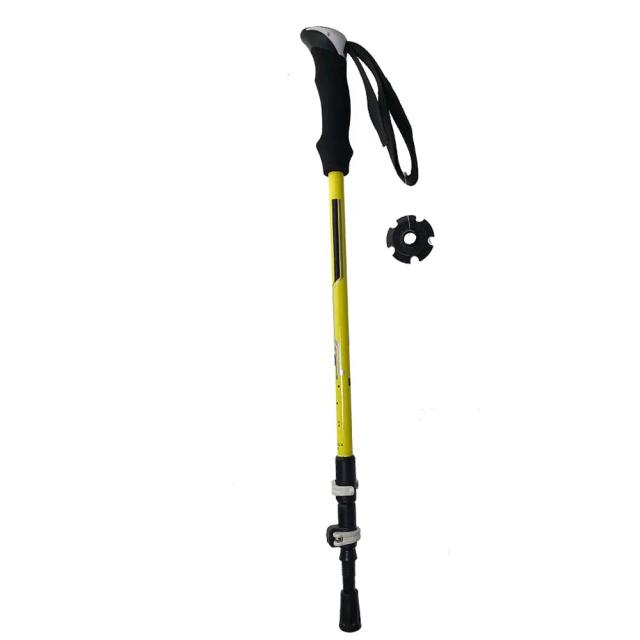Bengala de Trekking Fibra de Carbono Dobrável Leve Potente