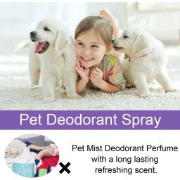 Desodorante de óleo de lavanda para animais, remove odor, desodorizante para cães, limpeza de fezes, suprimentos para cães fedorentos, 50ml - Image 3