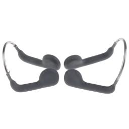 Soft Silicone Natação Nariz Clip, Durável, No-Skid, Fio de Aço Inoxidável Ajustável, Mergulho Sports Acessórios - Image 3