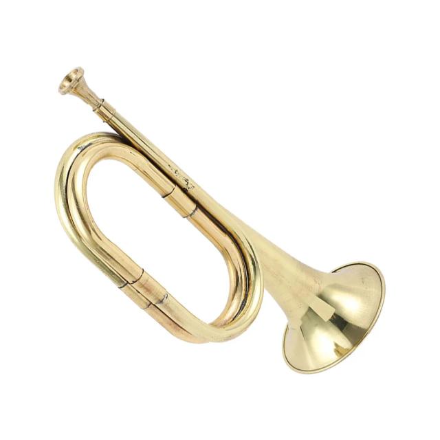 Trompete de Carga Corneta para Crianças - Instrumento Musical Premium em Liga de Cobre para Iniciantes e Profissionais