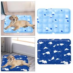 Tapete refrigerando lavável para o animal de estimação, almofada, cama do filhote, colchão, verão - Image 4