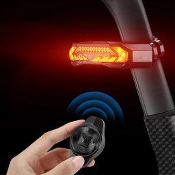 Smart Bike Tail Light com Alarme, Luz traseira anti-roubo, Detecção de freio, Segurança de ciclismo, Luz traseira para iluminação noturna - Image 3