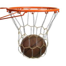 Substituição do aro do basquetebol para o basquetebol exterior, Rede Chain resistente, Cesta de ferro galvanizado - Image 1