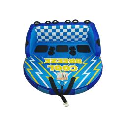 Barco inflável de esportes com encosto, 3 pessoas, esportes aquáticos, para esqui, para 3 pessoas - Image 1