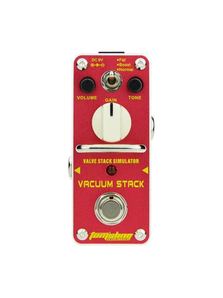 AROMA-AVS-3 VACUUM STACK Simulator Pedal, Pedal Efeito Guitarra Elétrica, Tube Amp Simulator, True Bypass, Peças de Guitarra e Acessórios - Image 1
