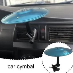 Mini tambores universais colando com pratos decoração de ventilação para carro robusto acessórios interiores automotivos design à prova de colisão - Image 3