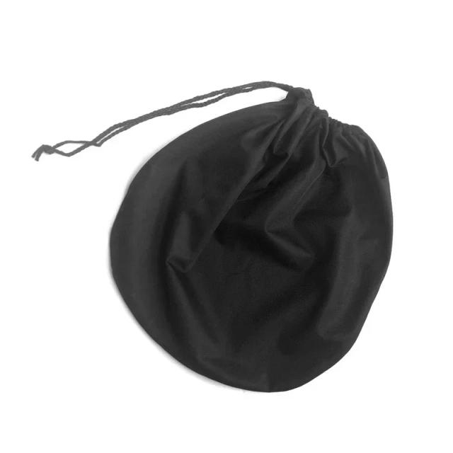 Bolsa Protetora de Capacete Preto Pelúcia 47x42cm