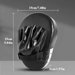 Mma pu luvas de boxe almofada karate muay thai luta livre sanda treinamento adultos crianças equipamentos acessório aldult pé alvo pontapé - Image 6