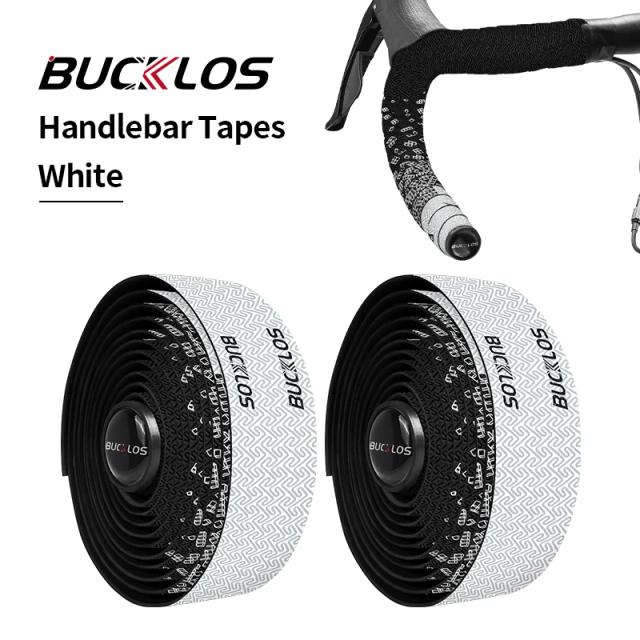 Bucklos Fita para Guidão de Bicicleta Antiderrapante Absorção de Choque 2150mm