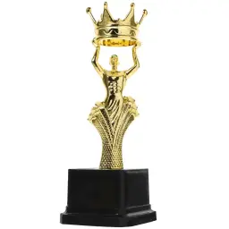 Troféu De Plástico Troféu, Coroa, Vencedor De Ouro, Brinquedo, Cantando, Dança Competição, Lembranças De Artesanato, Recompensa Prêmio Cup - Image 4
