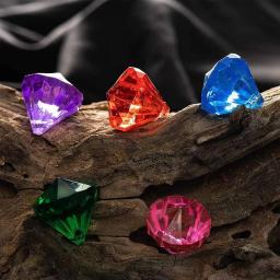 10 pçs conjunto de diamante com caixa pirata tesouro brinquedo de piscina de mergulho brinquedo de natação subaquática para crianças - Image 5